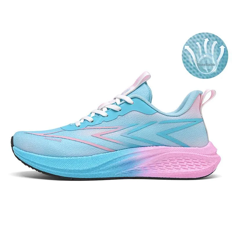 TCELLARS Cushioning Wear Resistant Breathable Height Increasing Rebound Low Top Running Shoes Unisex-84