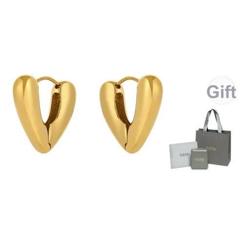 YPYN Титановая сталь Ухо Манжета Женские Золотой