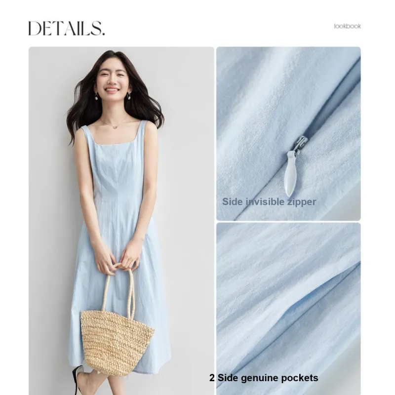 SENTUBILA Sleeveless Dress Women's-2