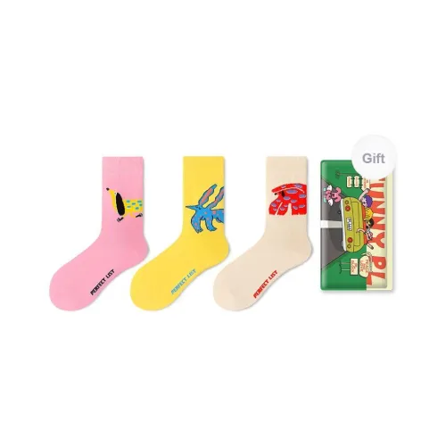 PL Носки Crew Унисекс 3 упаковки смешанные цвета