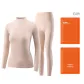 Mock Neck, Light Cream Apricot