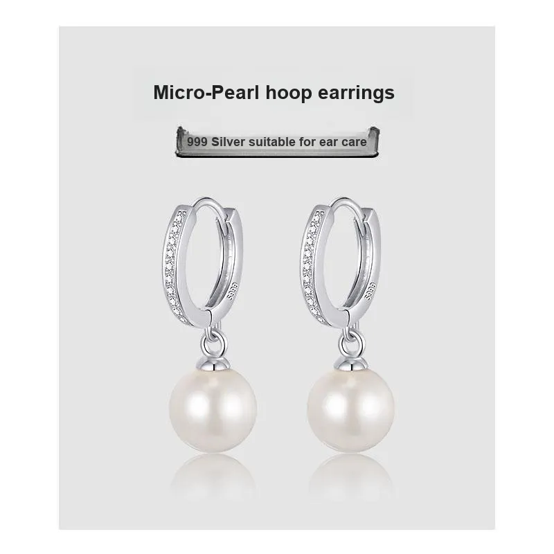Daisy Dream 999 Fine Silver Earrings Women's-4