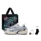Cool Gray (Includes Tiger Shopping Bag+Coal Ball Decoration+Shoelace+Socks)