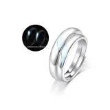 Galaxy Open-Ended Couple Rings