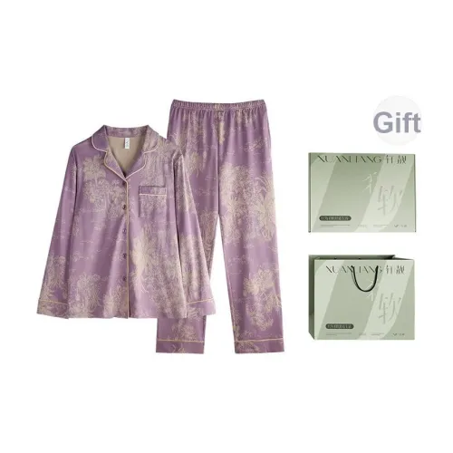 Xuan Liang Pajama Набор Женские Gift Box Set Благородный пурпурный