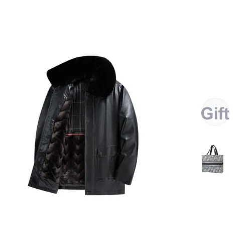 Vintage Cars Кожаная куртка Мужская