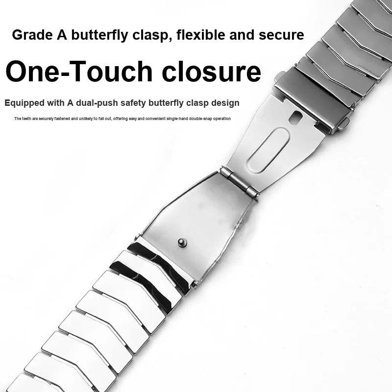 Mr. Strap Xiaomi Red Beige Compatibility Watch Band Made Of Steel-5