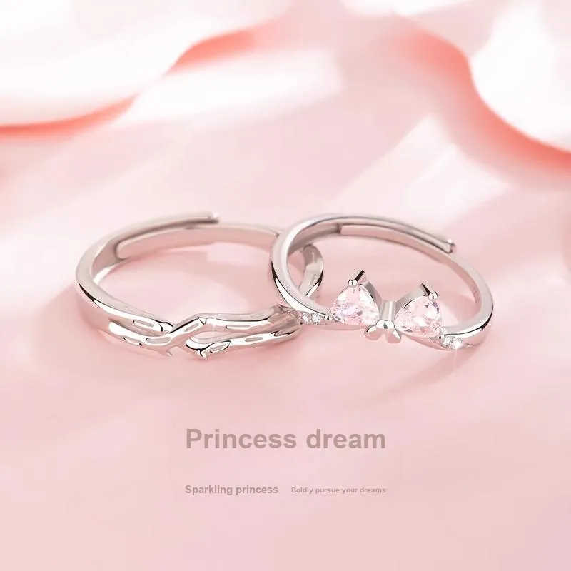 KEMLAIDA 925 Sterling Silver Rings Unisex-1