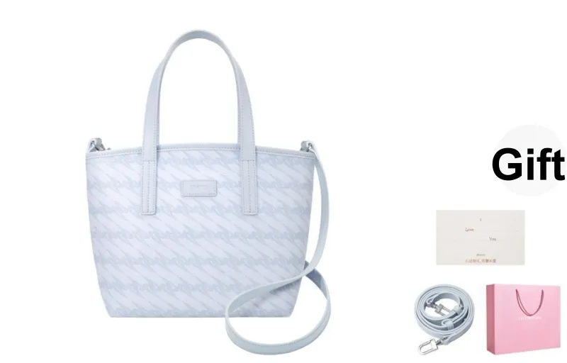 OMTO PVC Mini Tote Bag, Handbag, Shoulder Bag Women's-16