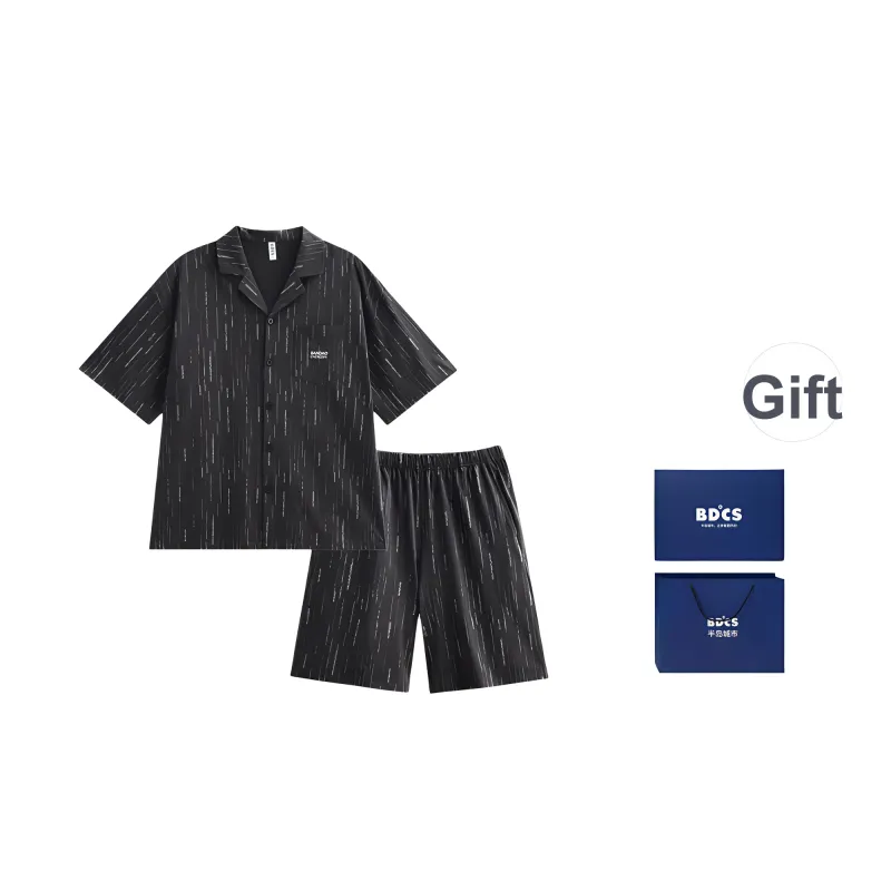 Peninsula City Pajama Set Men's Gift Box Set-12