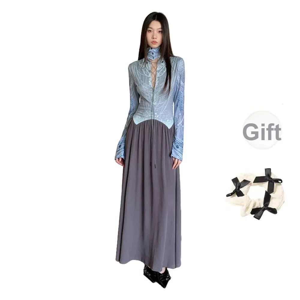 TURN UP Long Sleeved Dresses Women's