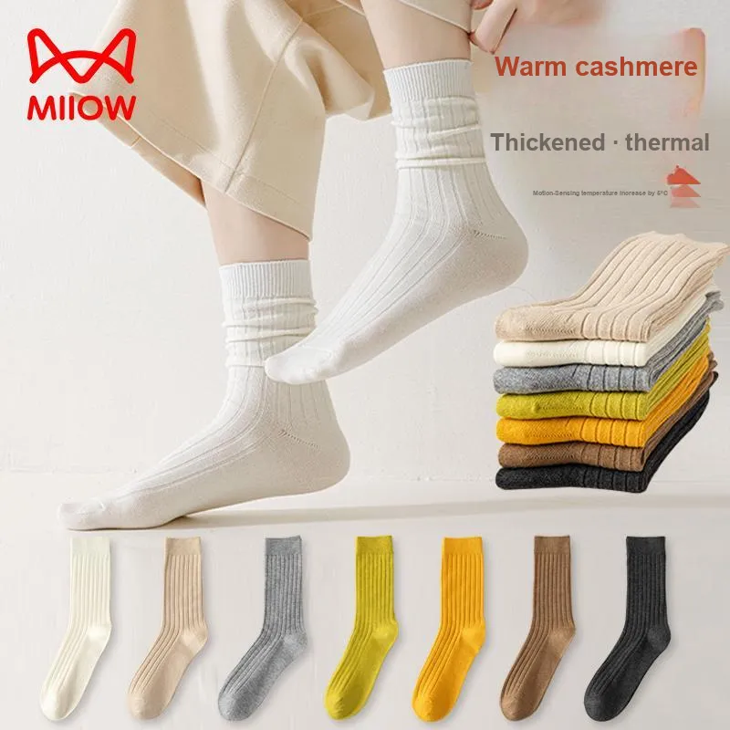 MIIOW Trend Party Series Mid Calf Socks Women's Combo Set-3