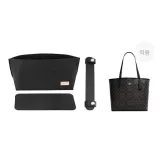 [3종 세트 블랙 실버] 오픈 탑 내피 + 바닥 패드 + 어깨 패드