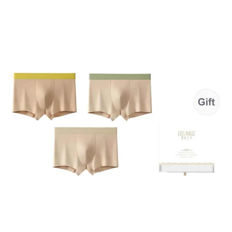 XIA.WA.ZHI.XIU Underpants Men's Box 3 Pack-5
