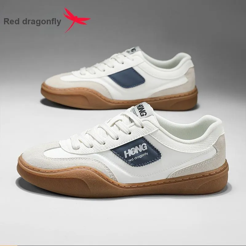 RED DRAGONFLY Men's Casual Shoes Men's Comfortable Low Top Lace Up-4