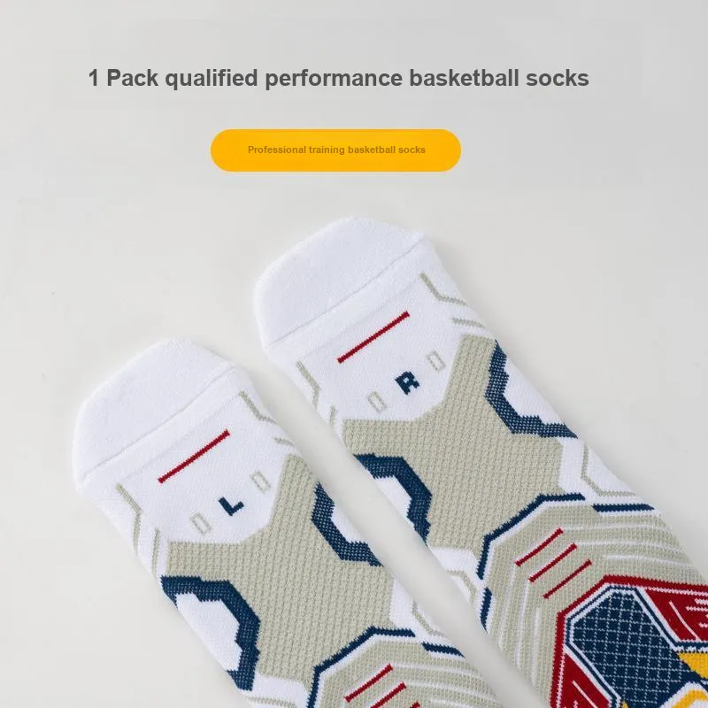Gentle Welcome Basketball Socks Men's Combo Set-1