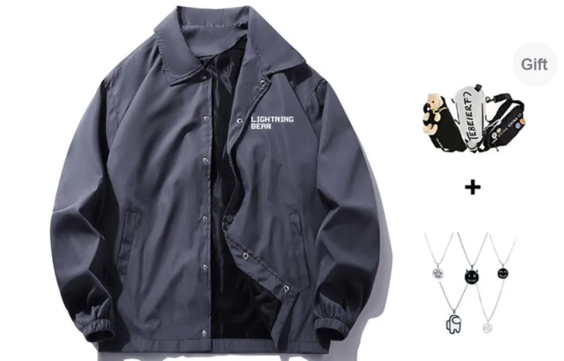 LIGHTNING BEAR Jackets Coats Unisex-15
