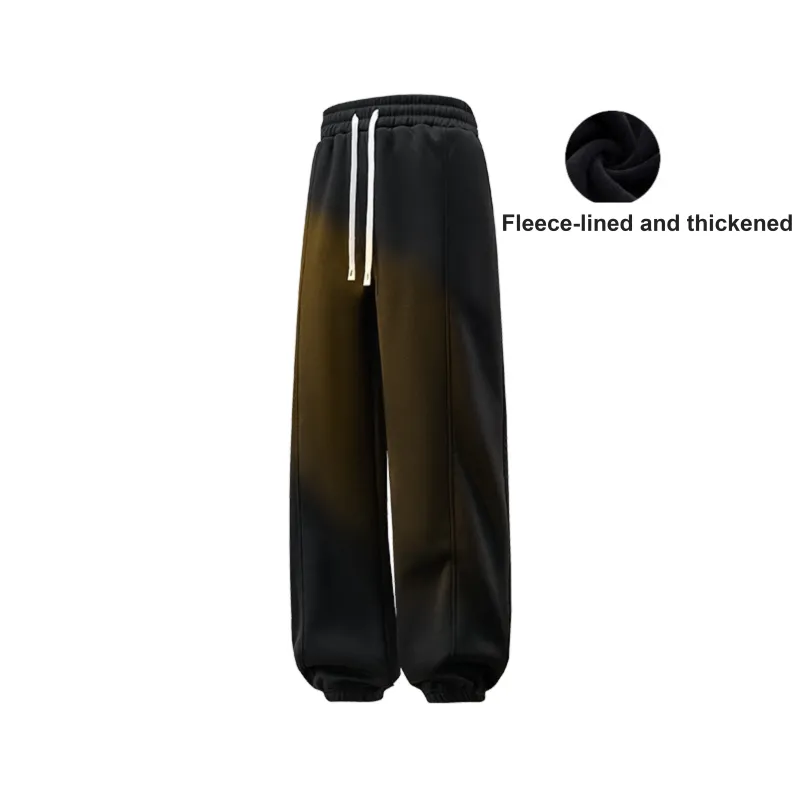 FireMonkey Knitted Sports Pants Unisex Black-9