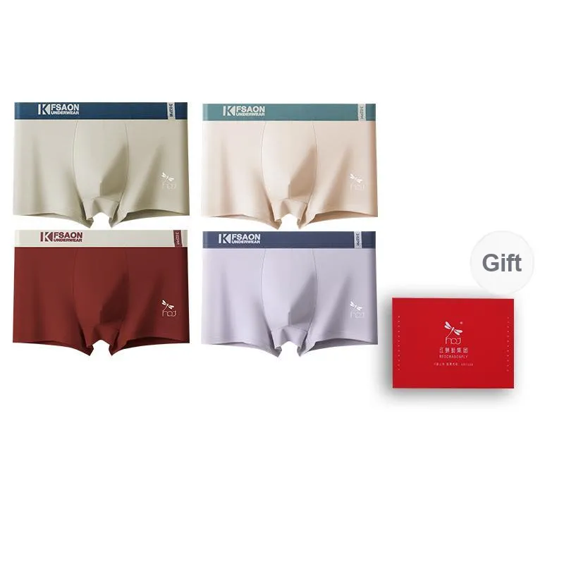 RED DRAGONFLY Underpants Men's Box 4 Pack-12