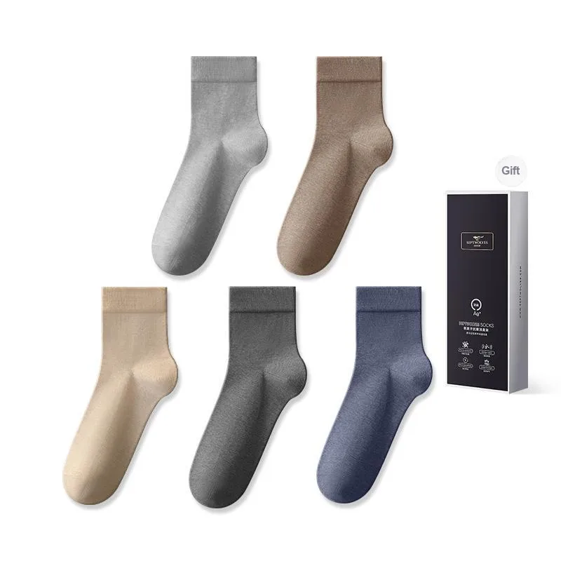 SEPTWOLVES Mid Calf Socks Unisex Box 5 Pack-5