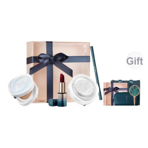 Florasis Розовая роза Белая коробка Наборы макияжа Натуральный Матовый Нет Макияж LOOK Четырехкомпонентный набор