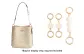 White Extender Chain Set[Cherry Blossom 9.5cm*2+Pearl 1]