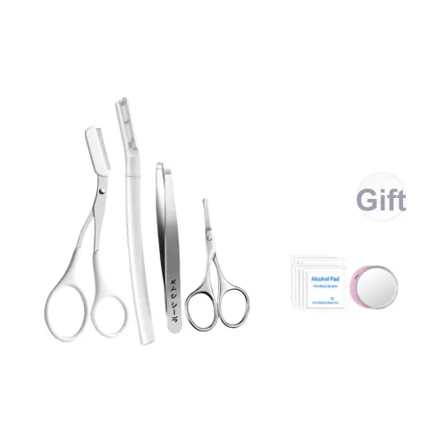 PLYS Безопасность Триммер для бровей MAKE UP Инструменты Четырехкомпонентный Набор