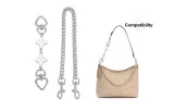 Four-Leaf Clover Extender Chain+Decorative Chain 45cm