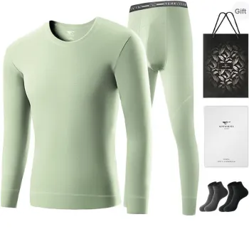 SEPTWOLVES Thermal Set Men's Gift Box Set+Shopping Bag