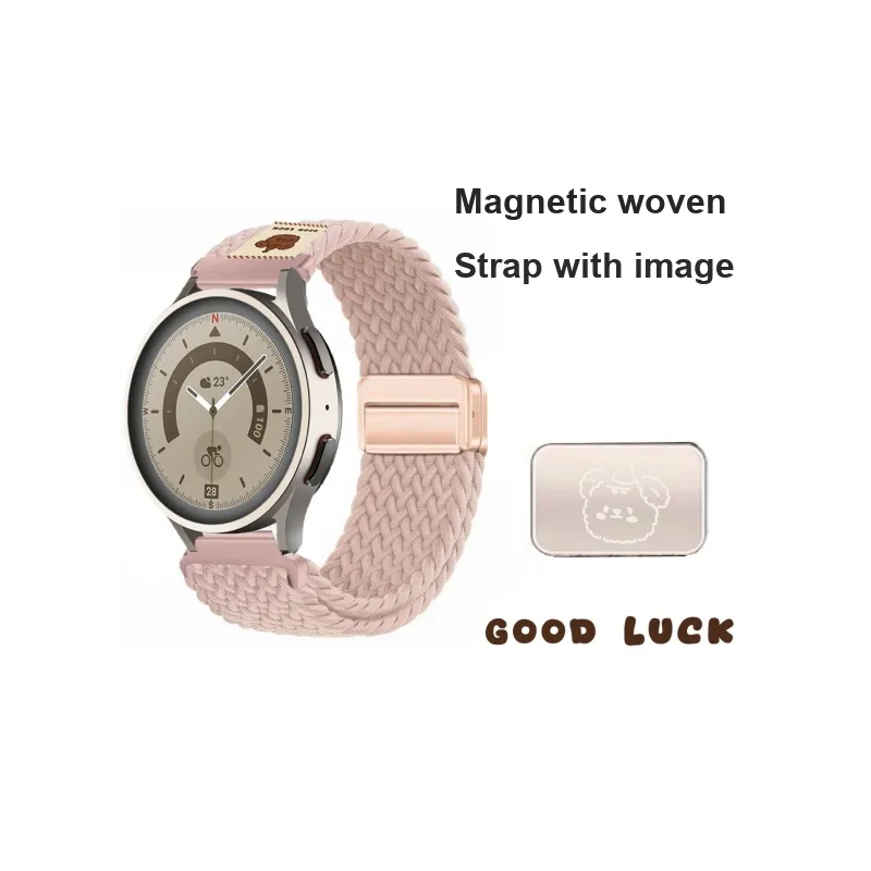 LOVINGCOOL Watch Band Huawei Compatibility 180mm Fabric Material-7