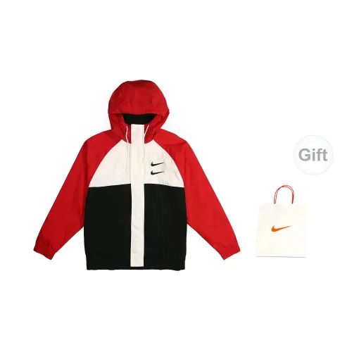 Nike Jackets Unisex Red+Gift Bag