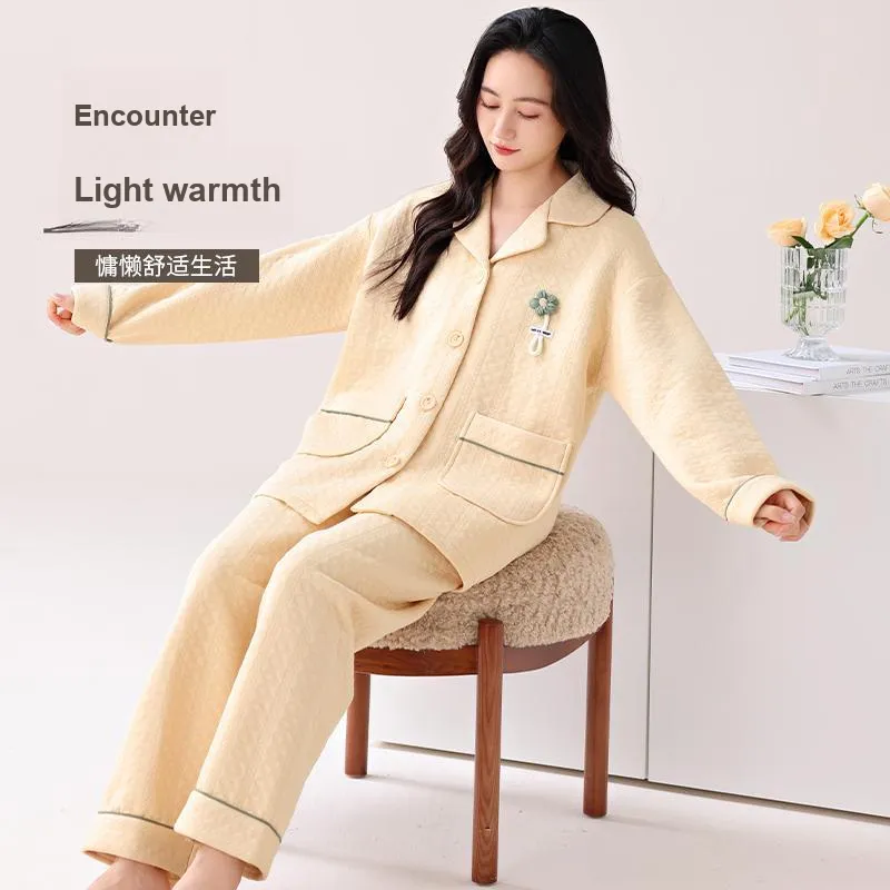 UAVAE Pajama Set Women's Image Color-3