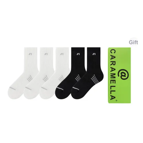 Caramella Crew Socks Unisex 5 Pack (Caramella Crew Socks Унисекс 5 Пачка)