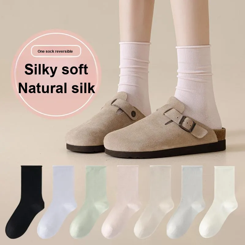 ROBINHOOD Mid Calf Socks Women's 4 Pack Gift Box Set-1