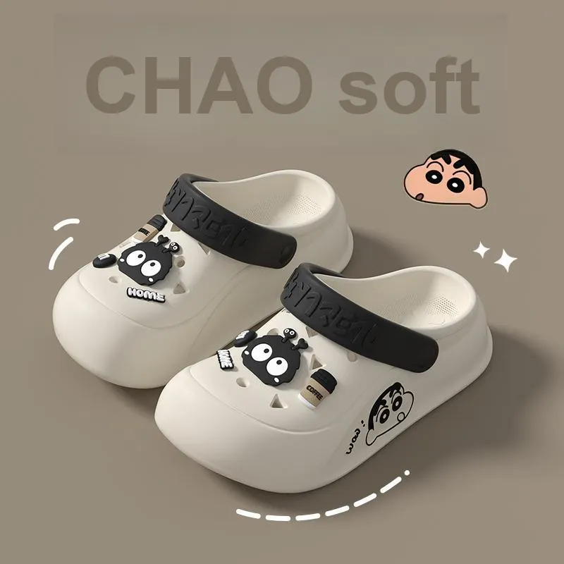 Mrs. Hui x Crayon Shinchan Home Slippers-2