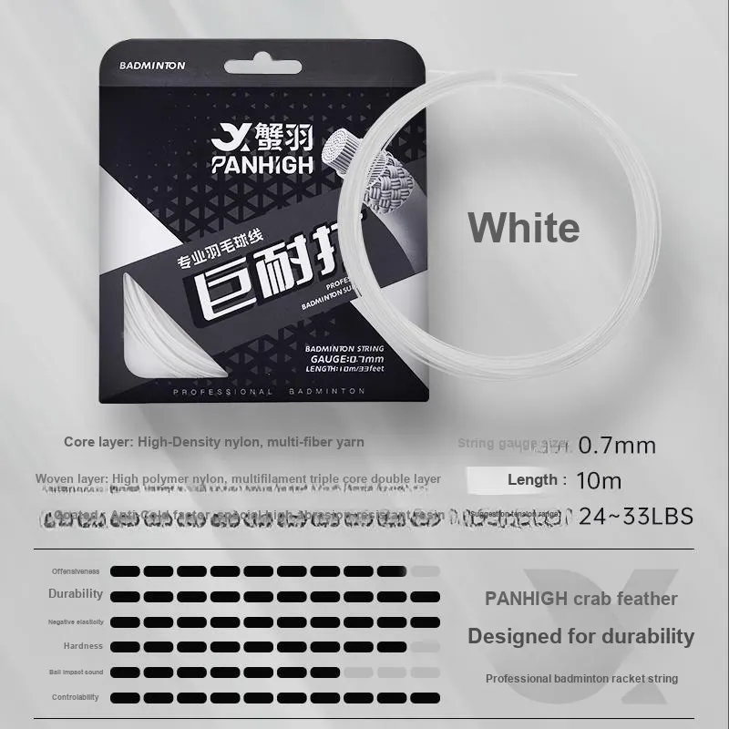 PANHIGH Badminton Racket Strings-0