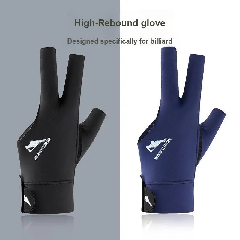 SMVP Billiard Three-Finger Glove For Snooker Competition Training Equipment Unisex-2