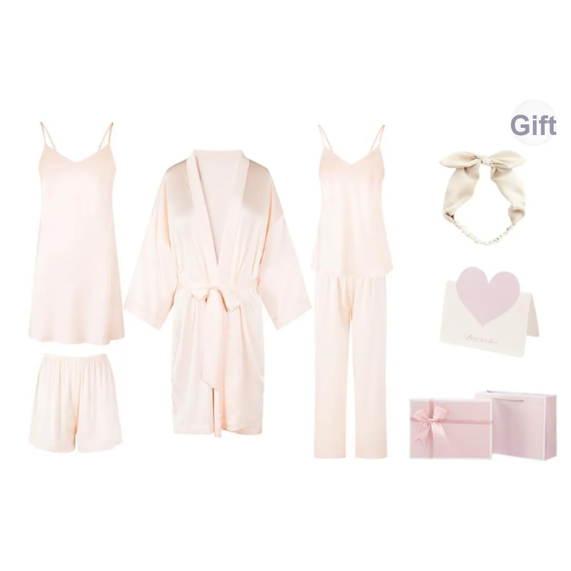 FREELASS Pajama Gift Box Spring, Summer And Autumn Women's