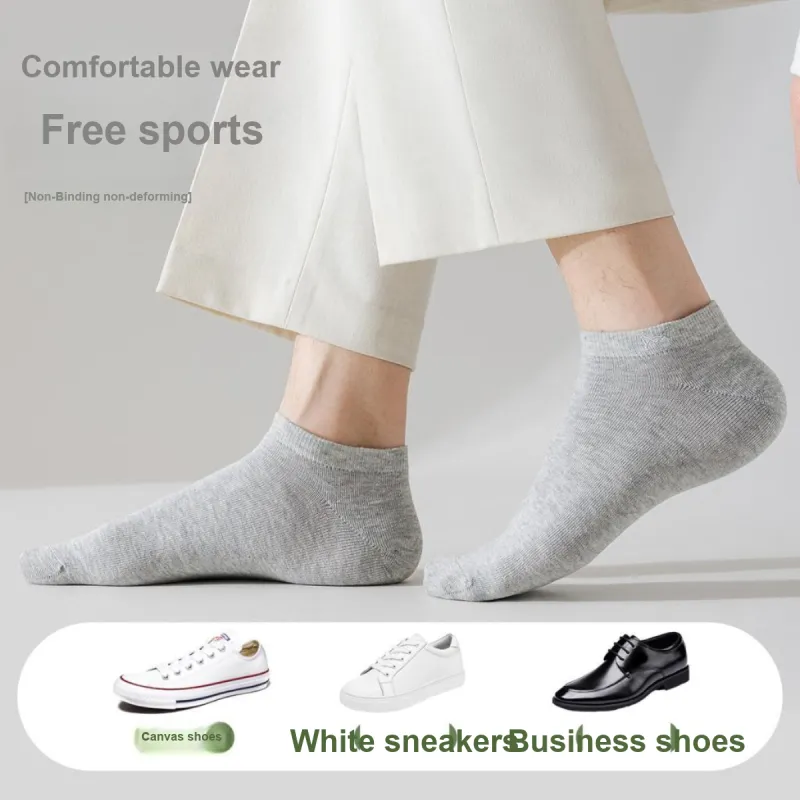 MIIOW No-Show Socks Men's 6 Pack-16