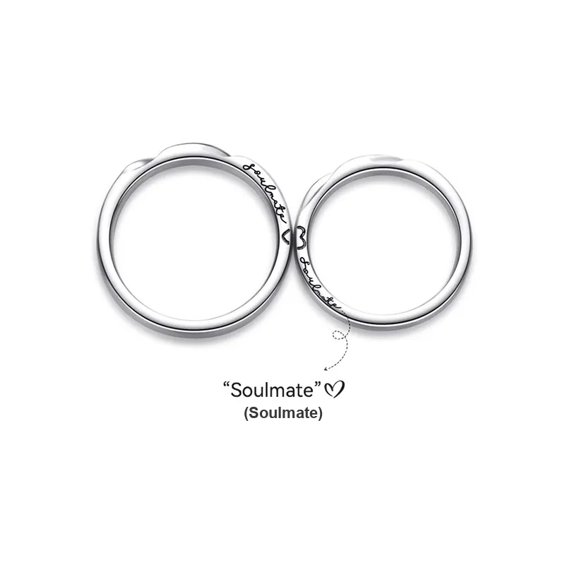 Zocai 925 Sterling Silver Rings Unisex-1