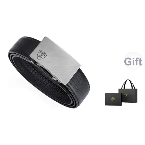 AUTOMOBILI LAMBORGHINI Ремни из коровьей кожи Мужской 3,4CM