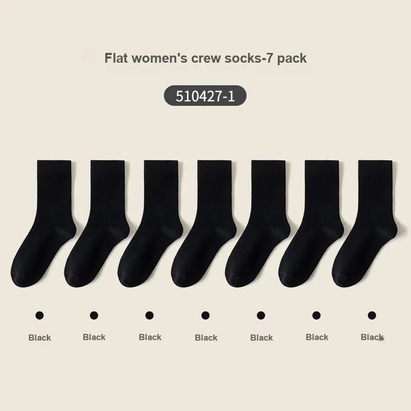 Caramella Mid Calf Socks Women's 7 Pack-1
