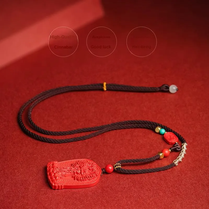 With The Heart Of The Jade Necklaces Unisex-2