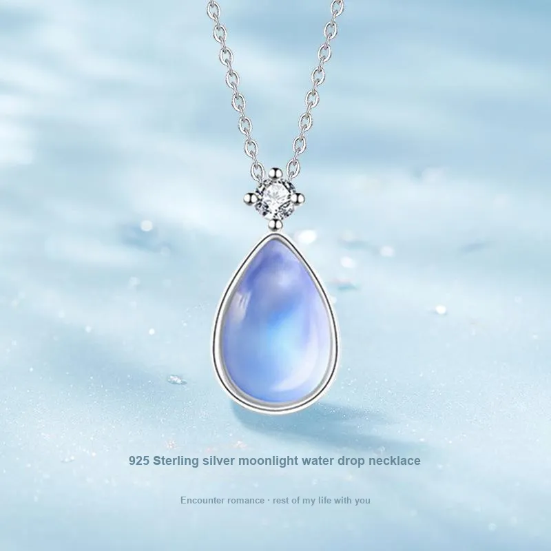 AFN 925 Sterling Silver Necklaces Women's-2