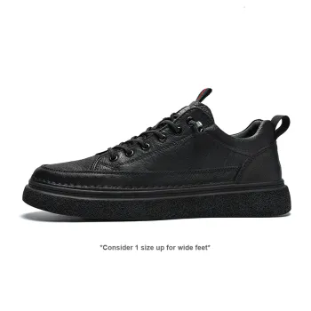AOKANG Low Top Skateboard Shoes Men's Black