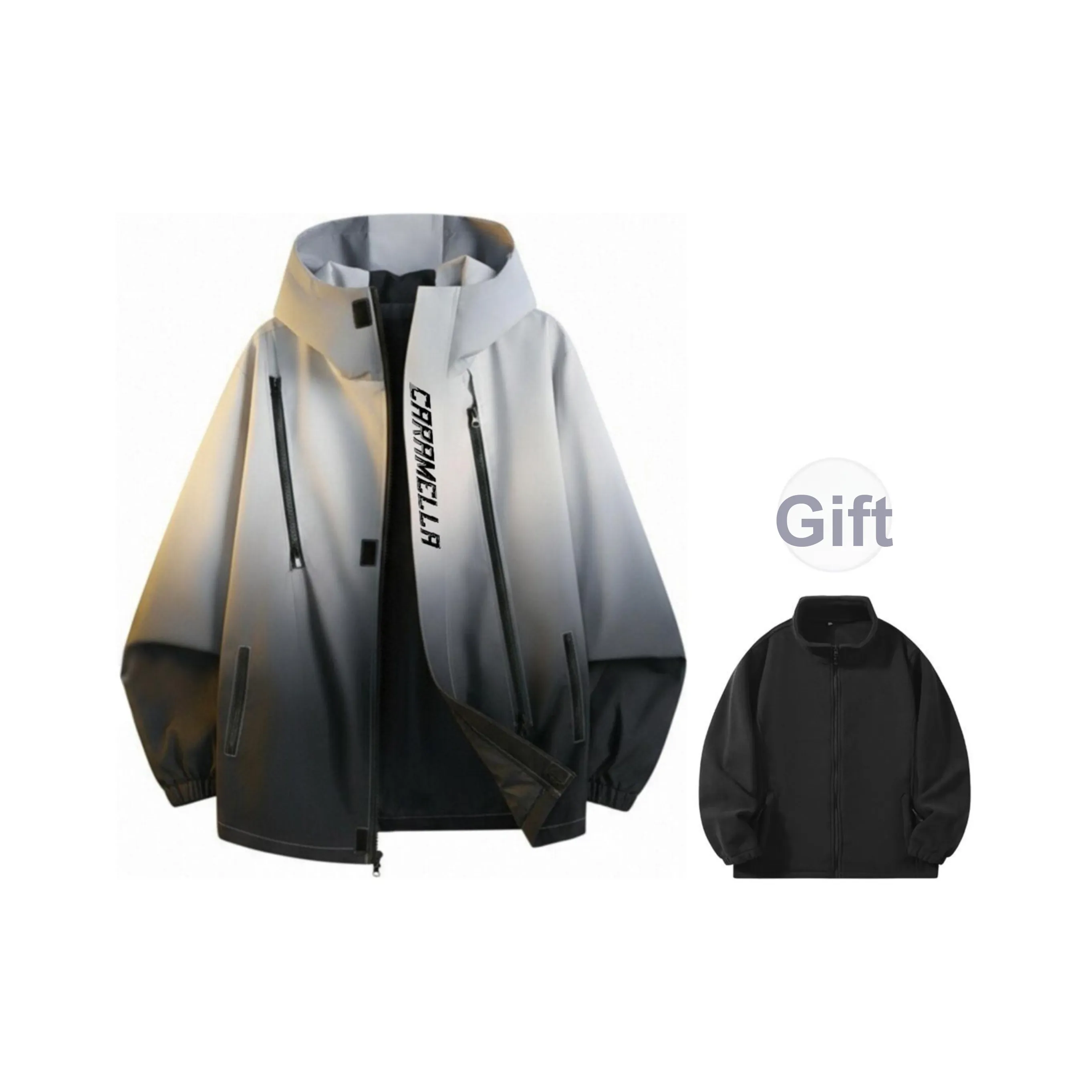 Caramella Водонепроницаемый и Ветрозащитный Ветровка Унисекс