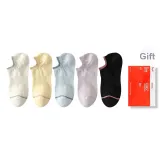 5 Pack (Black+White+Aqua Blue+Light Yellow+Light Purple)