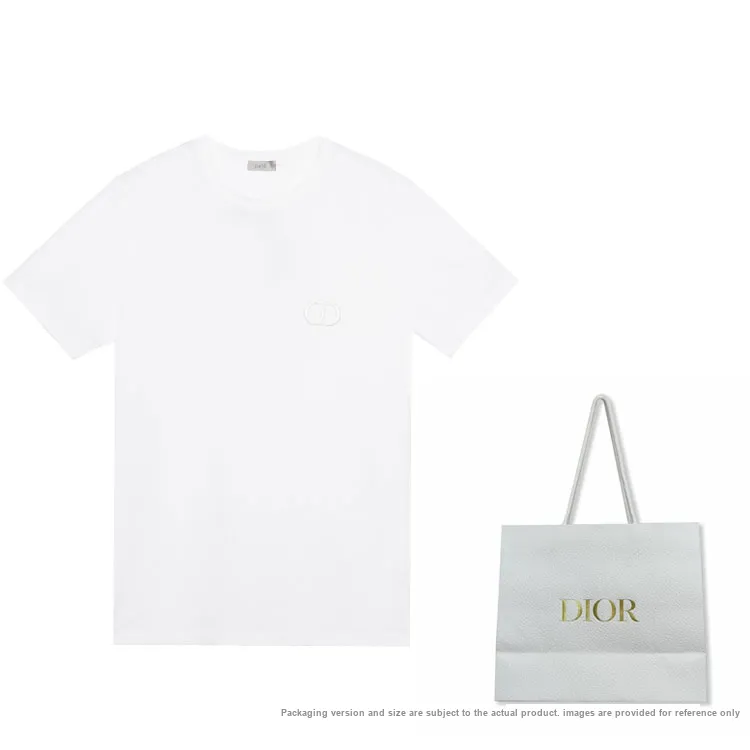 【シンプルで合わせやすさバツグン☆】Dior Icons Tシャツ DIOR | Dior Icons Tシャツ シーアイランドコットン ジャージー