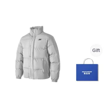 Skechers Sports Life Collection Down Jacket Unisex Alloy Gold