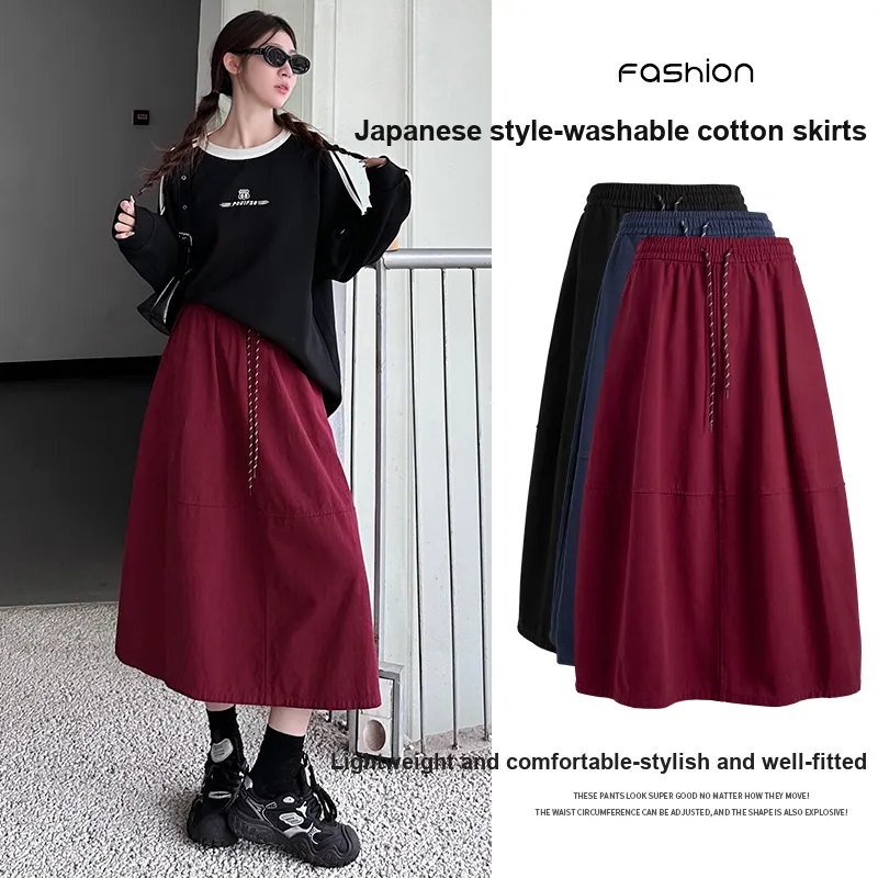 Urban Beauty Casual Long Skirts Women's-2